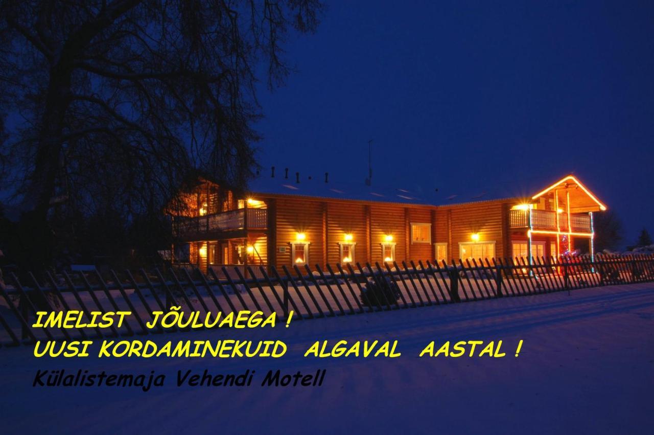 Kuelalistemaja Vehendi Motell Buitenkant foto